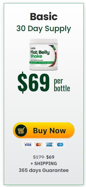 Buy Lanta Flat Belly Shake - 1 Bottle